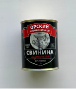 Свинина тушеная в/с "Премиум" ГОСТ, Орский МК, 338 г., 1/24